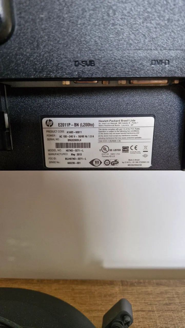 Monitor HP L200hx LED de 20 polegadas - Foto 4