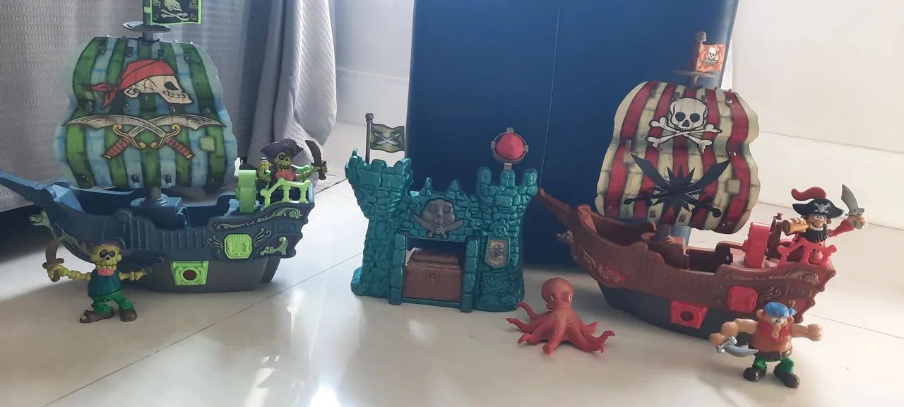 Conjunto de Brinquedos Piratas - Foto 2