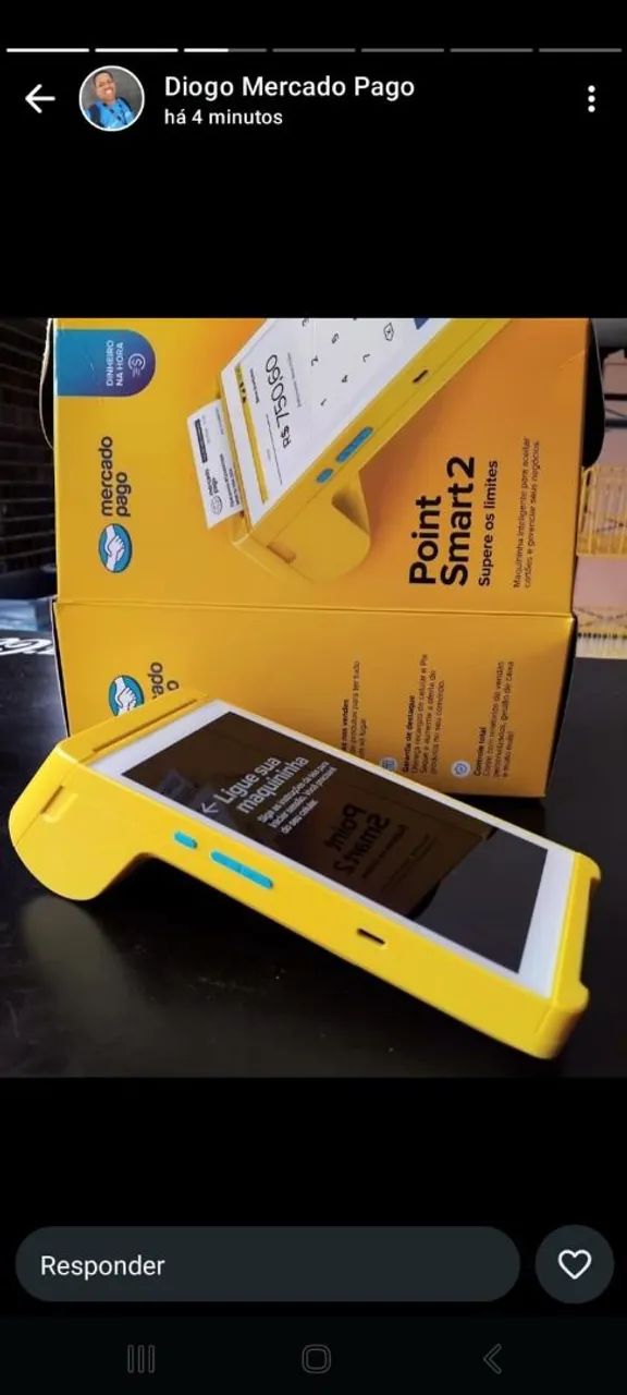 MÁQUINA DO MERCADO PAGO