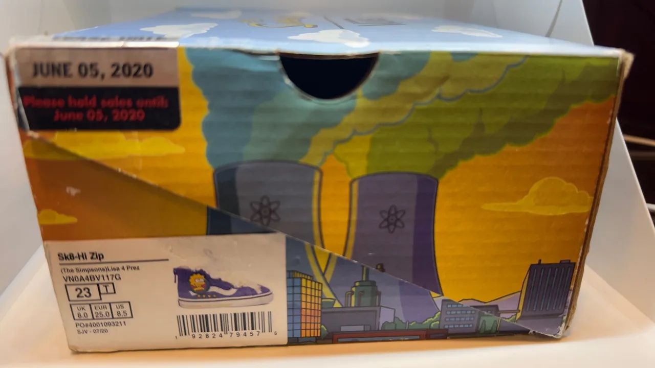 Tênis Vans infantil ORIGINAL TheSimpsons  - Foto 2