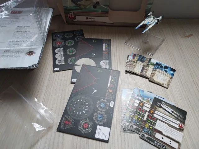 Star Wars X-wing - U-WING - Expansão usado - Foto 5