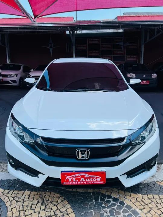 CIVIC 2017 FLEX AUTOMATICO BRANCO PERÓLA  - Foto 2