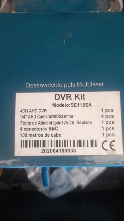 Kit Câmera de Segurança Multilaser 4 Câmeras - Foto 2