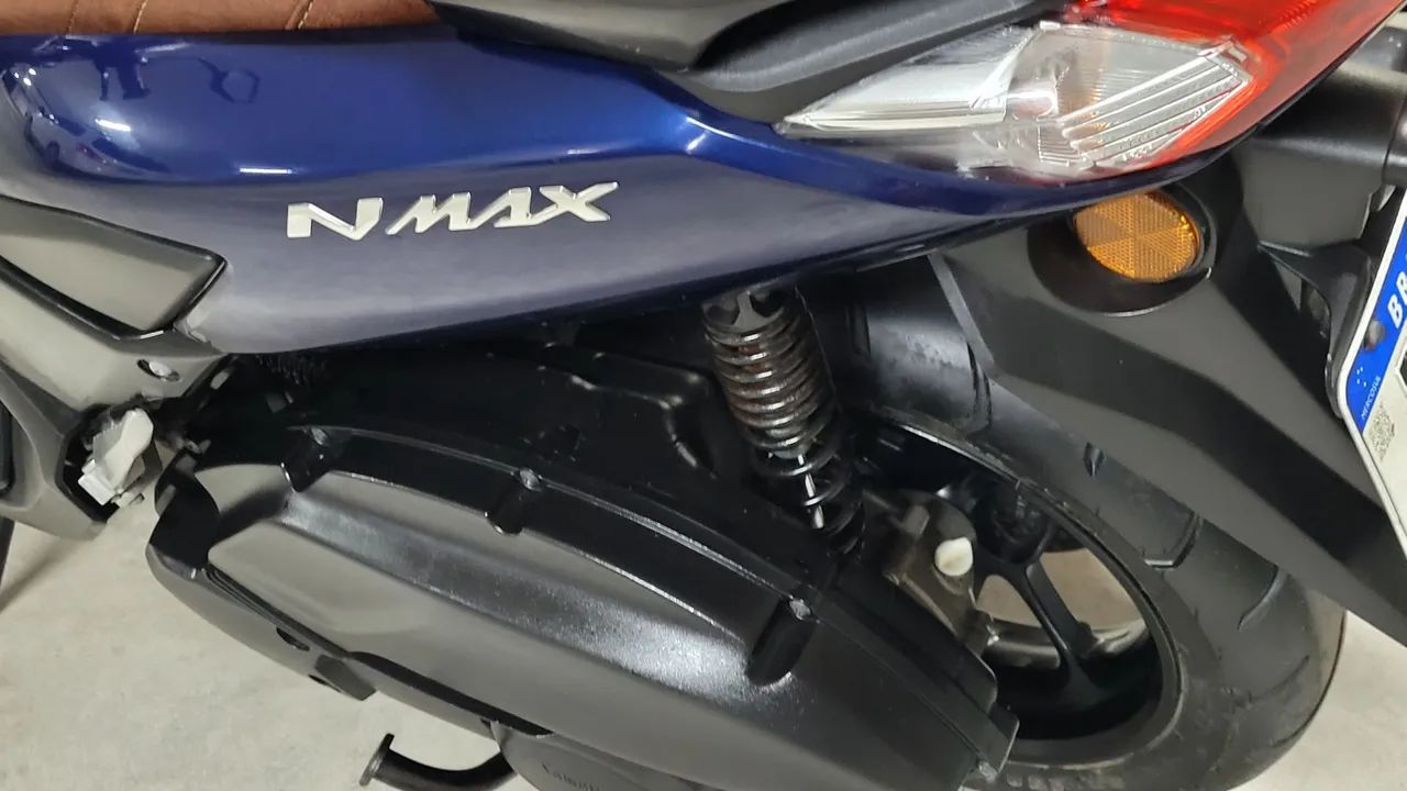 NMAX AZUL BANCO COURO GV SEMINOVA 3750 KM ÚNICA NO MERCADO  - Foto 12