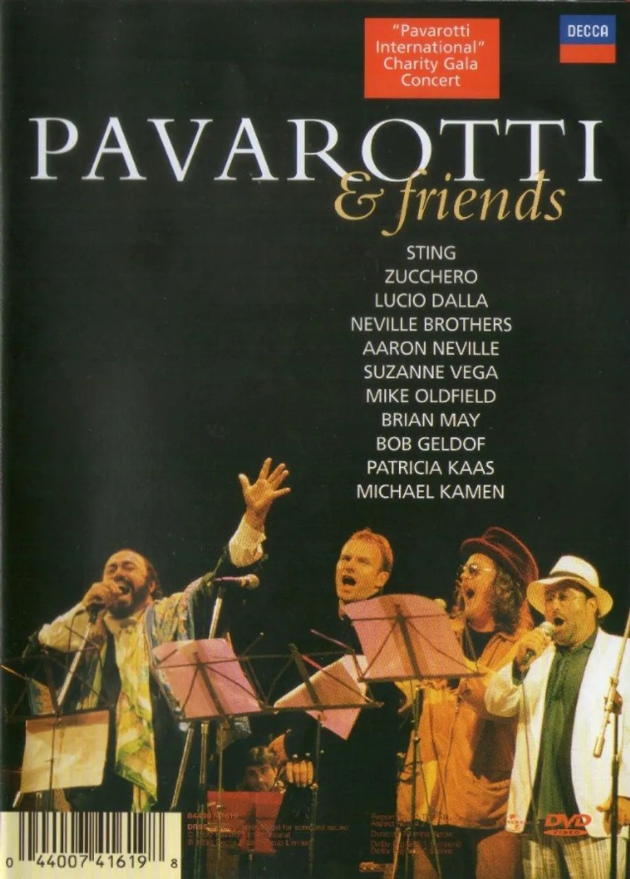 Dvd Pavarotti & Friends - Collection The Complete Concerts - CDs