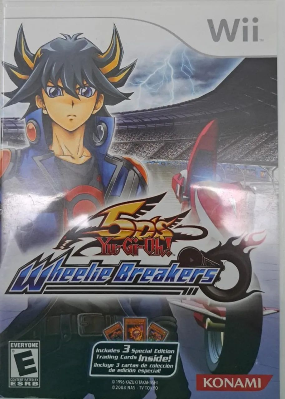 Yu-gi-oh 5d's Wheelie Breakers / Nintendo WII - ORIGINAL