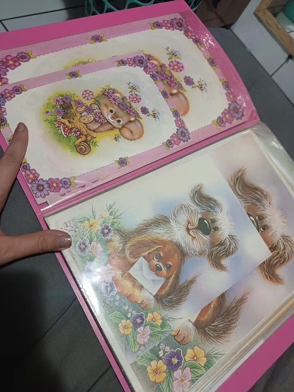 Coleção de papéis de carta antigos - Foto 3