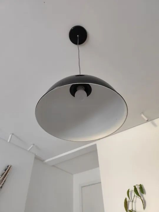 Lustre Pendente Preto Moderno para mesa de jantar - Foto 4
