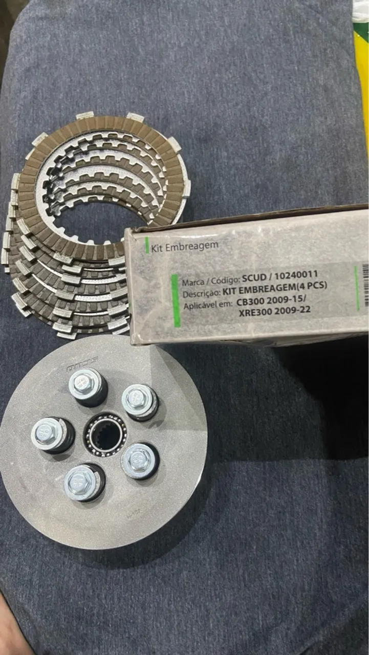 Kit Embreagem SCUD CB300/XRE300