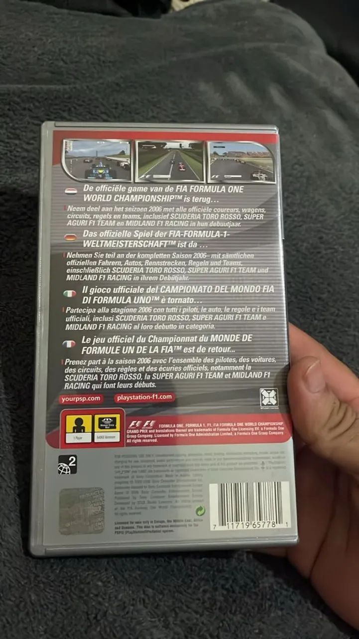  Jogo F1 2006 de psp - Foto 2