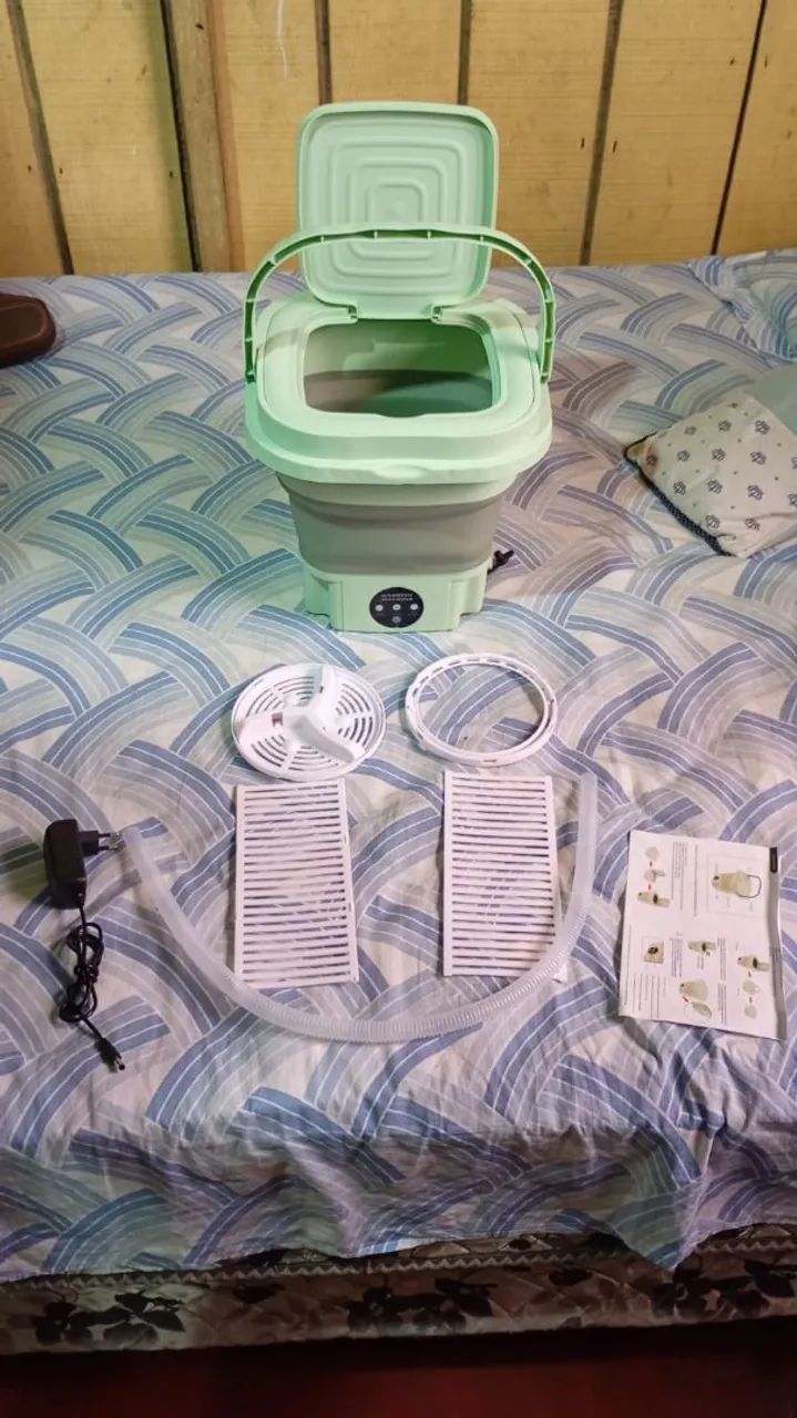 Mini máquina de lavar - Foto 6