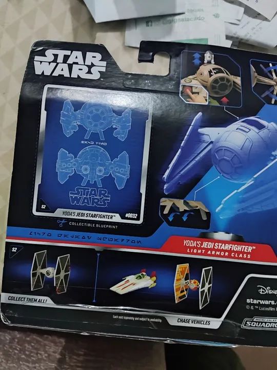 Star Wars Micro Galaxy Squadron Yoda Jedi Starfighter - Foto 3