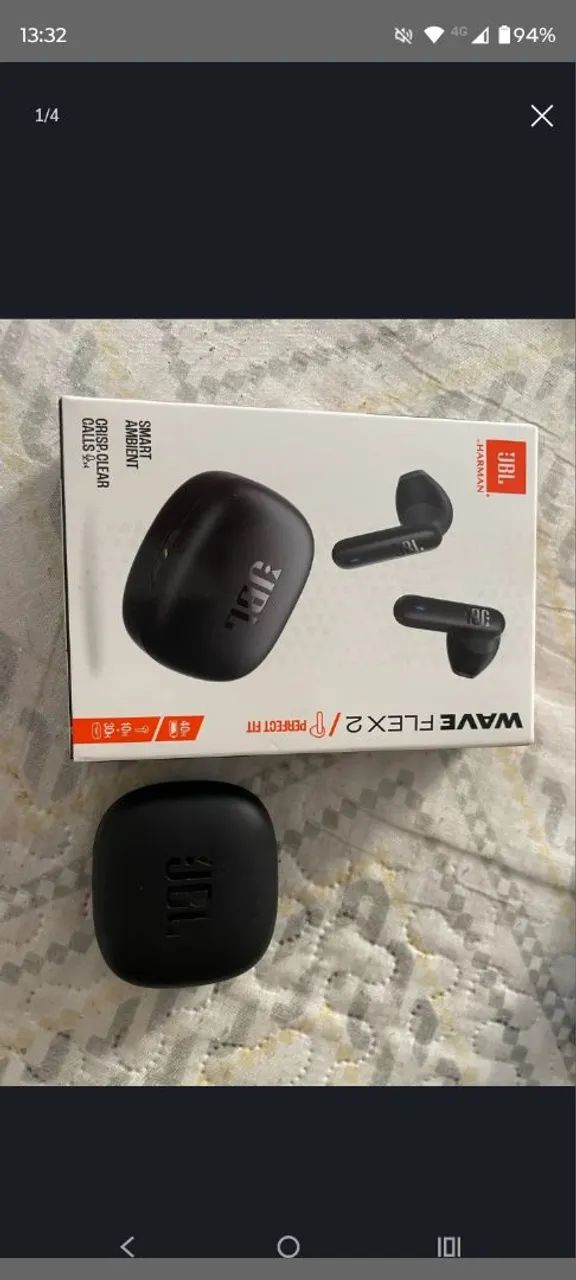 Original New JBL Wave Flex 2 Bluetooth Earphones