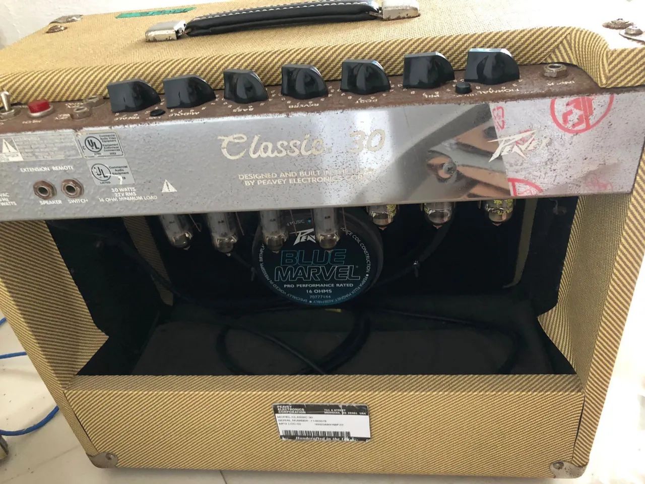 Amplificador Peavy Classic 30 Valvulado  - Foto 2