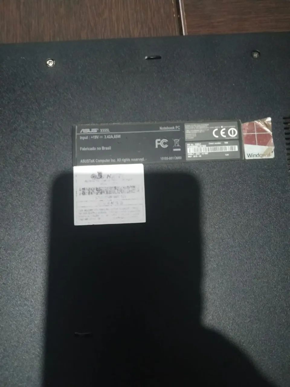 Notebook Asus i5 5 geracao,8ram,1 tera,tela 15.6 - Foto 2