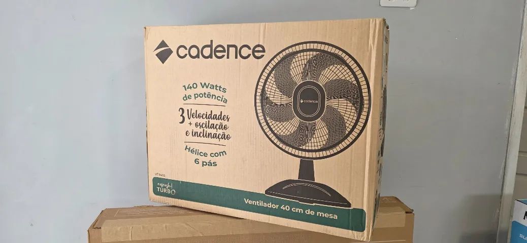 Ventilador Cadence 40cm 140w - novo lacrado