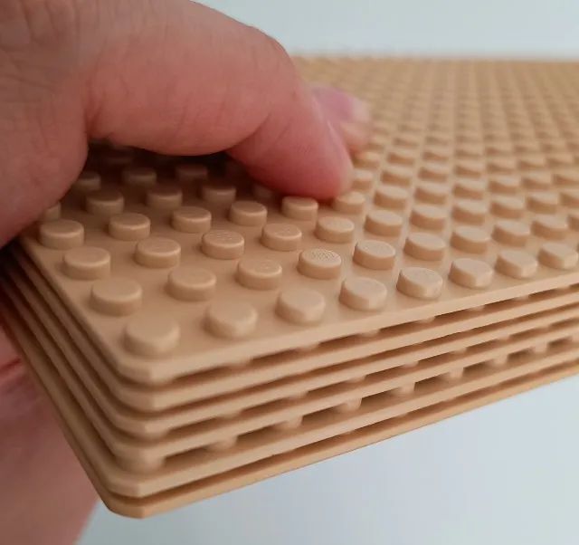 Lego 6 Baseplates Tan 16x32   - Foto 3