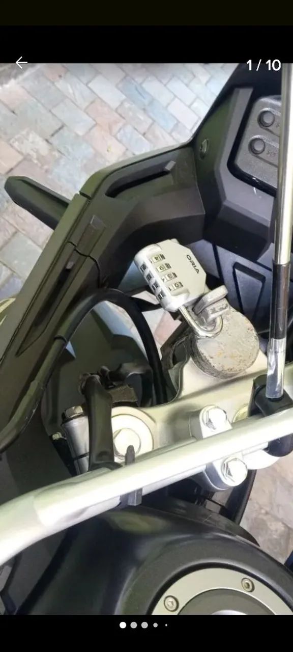 Trava de segurança Honda Sahara 