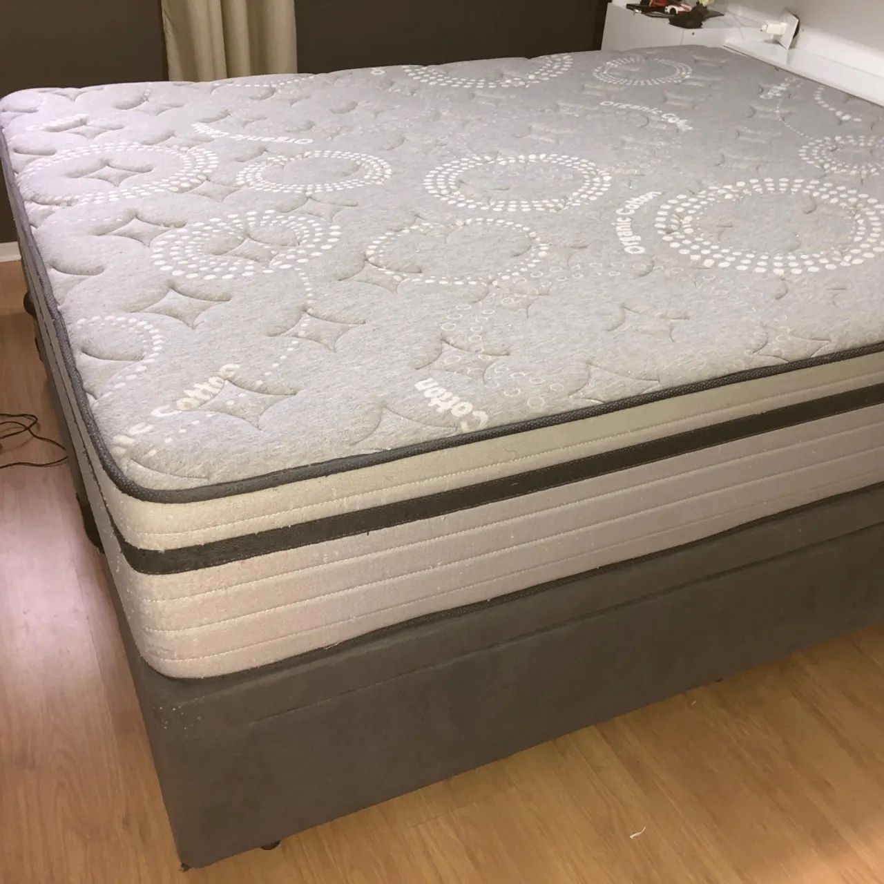 Cama Box baú Queen com colchão - Foto 2