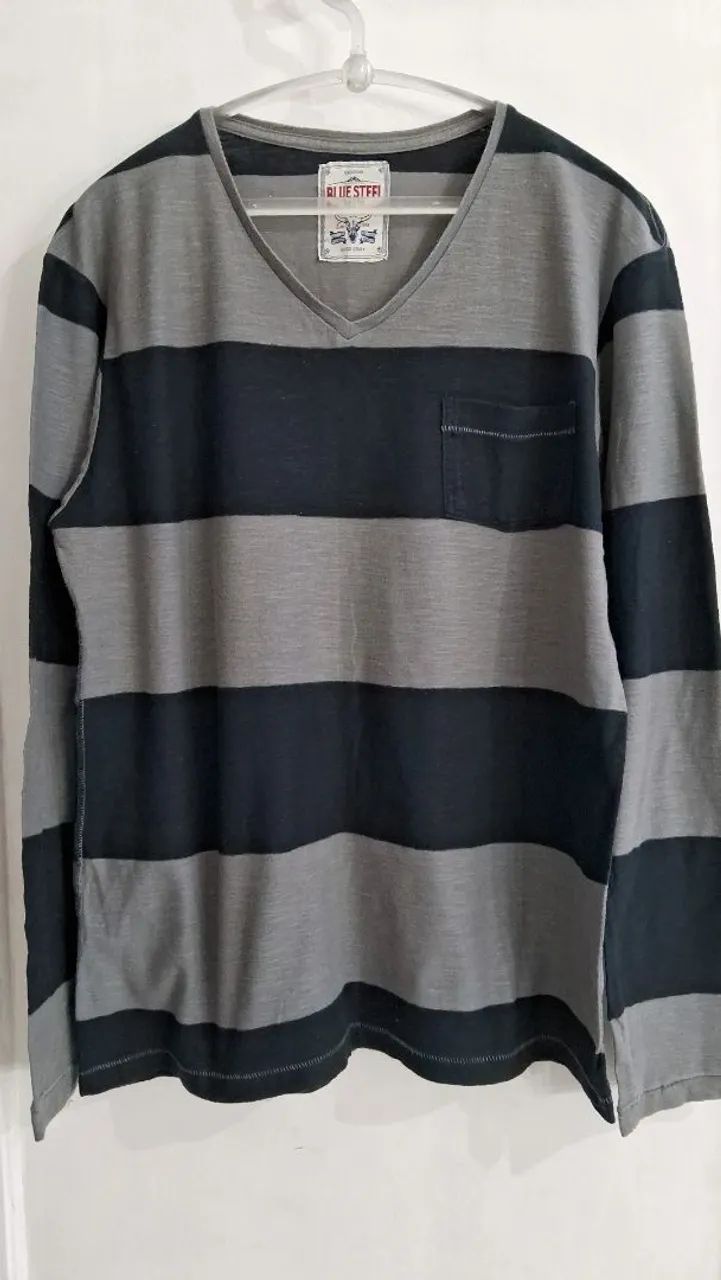 Camisetas Estilosas - Caveira, Coringa e Listrada - Foto 2