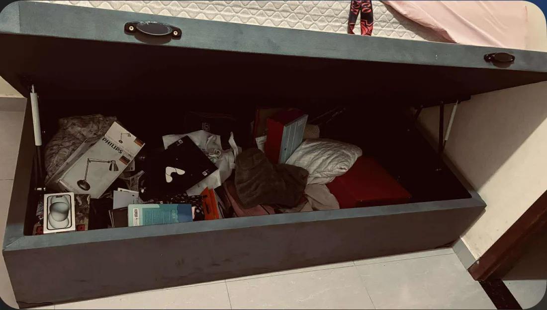 Cama Box com Baú
