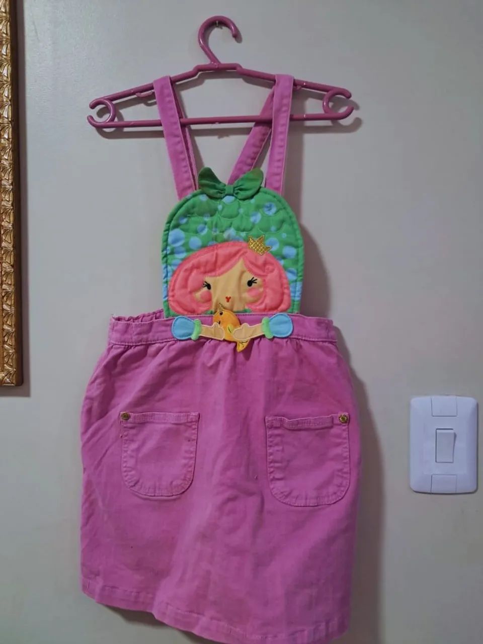 Jardineira Alphabeto - Tema Sereia - 6 Anos ?