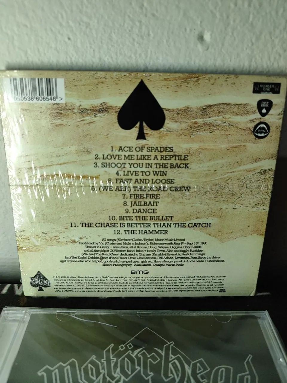 3CDs Motorhead - Ace of Spades, Bastards e Clean Your Clock - PROMOÇÃO!!!  - Foto 2
