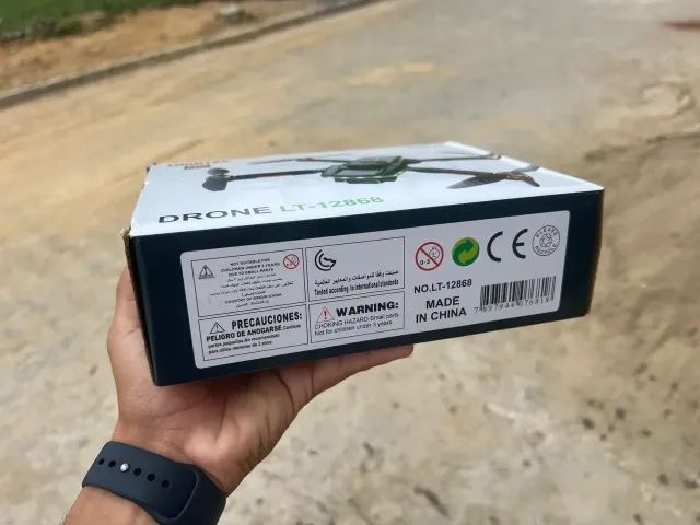 Mini Drone Com Câmera Dupla Hd Lt-12868 - Preto - Foto 2