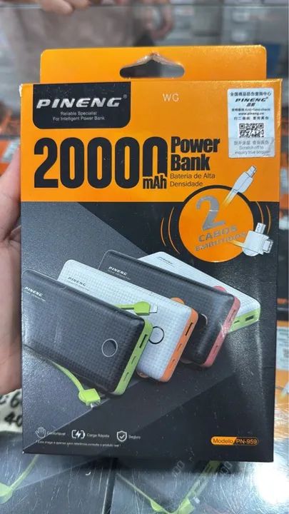 Carregador Portátil Universal para Celular, Câmera, Fones, Relógio e mais! - Foto 3