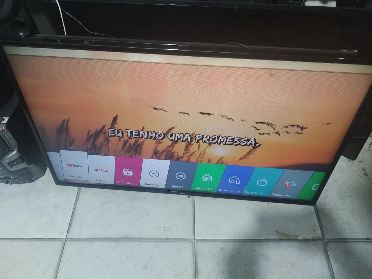 TV LG Smart LG 50 polegadas top de linha com wi-fi R$ 1300,00 - Foto 2