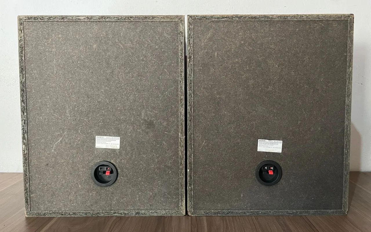 Par Subwoofers Passivos Sony Muteki Ss-Wp7500 200 RMS Cada *JBL*Aiwa Leia Descrição  - Foto 5