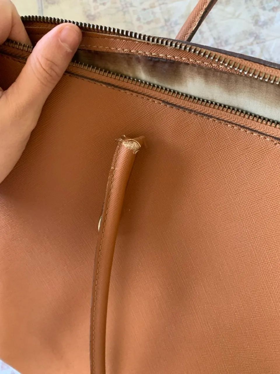 Bolsa Arezzo Caramelo - Foto 5