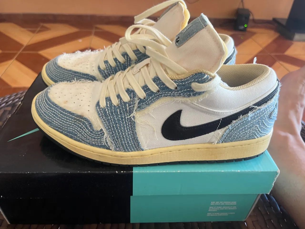 Air Jordan world make Japan sashiko denim 