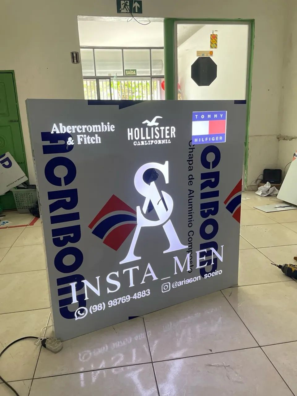 Placas e fachadas para sua loja  - Foto 4