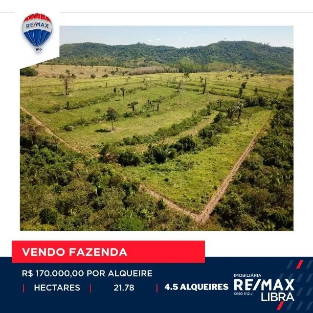IMOBILIÁRIA LIBRA VENDE FAZENDA 