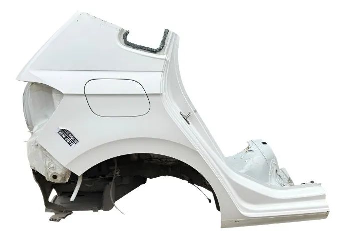 Recorte Lateral Polo Track 2024 Branco Lado Direito