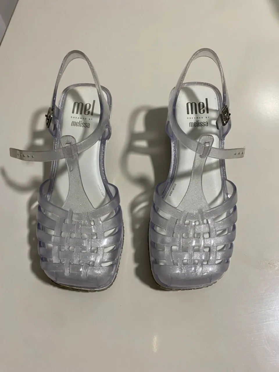 Sandália Mini Melissa Transparente