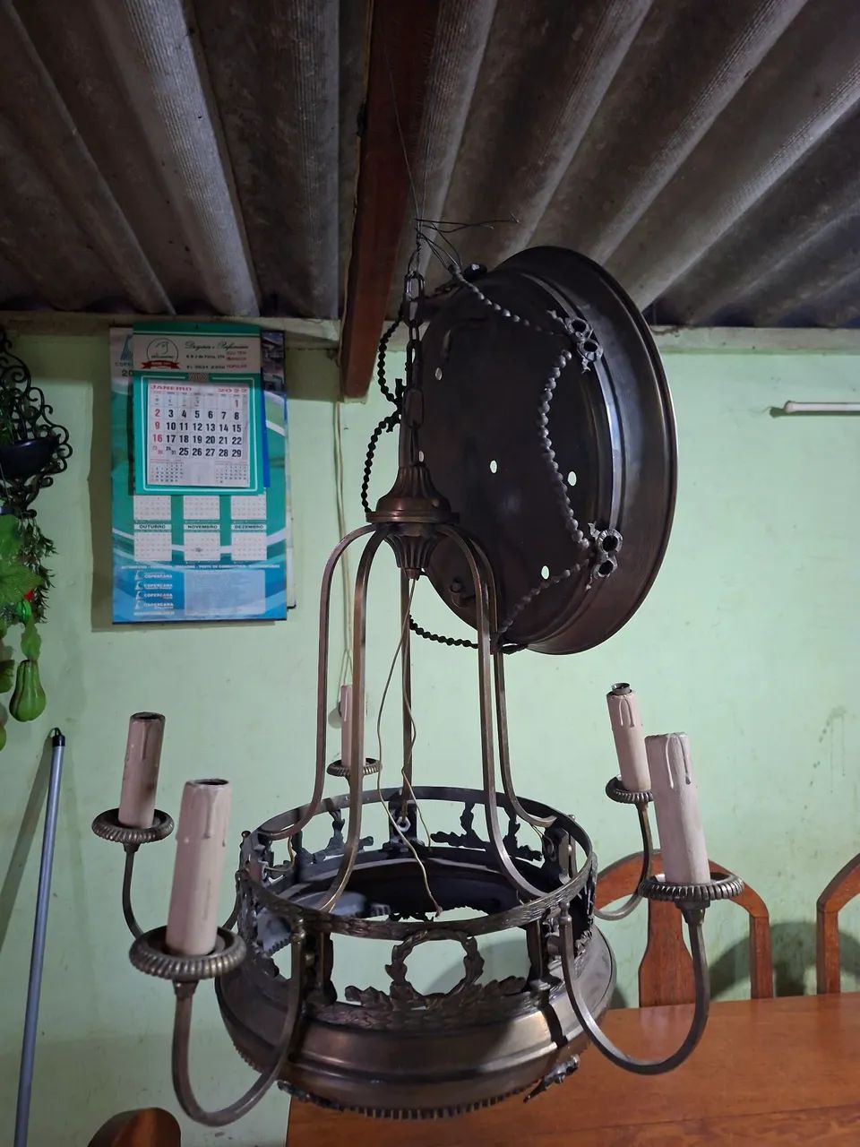 Antigo ararão ou candelabro  - Foto 2