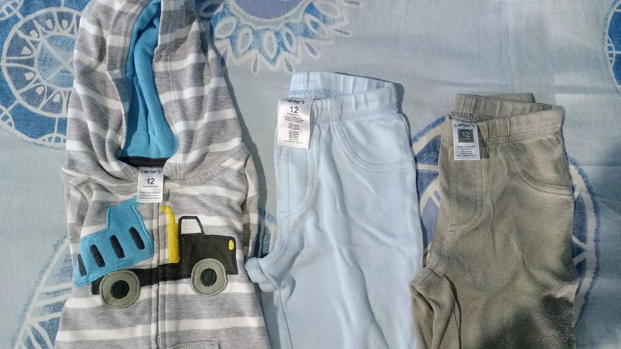 Lotinho bebê menino 