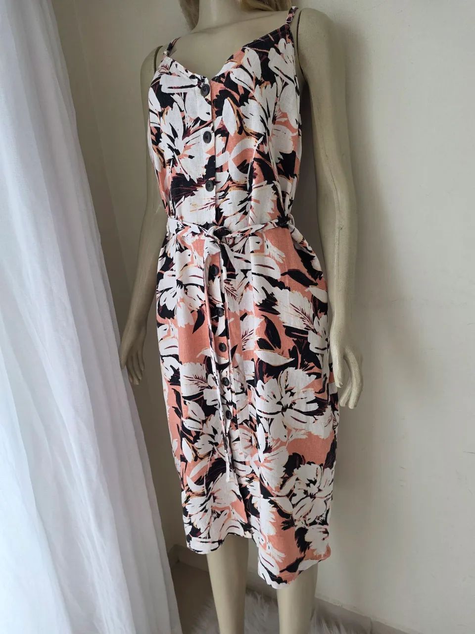 Vestido de linho Forever 21 - Foto 2