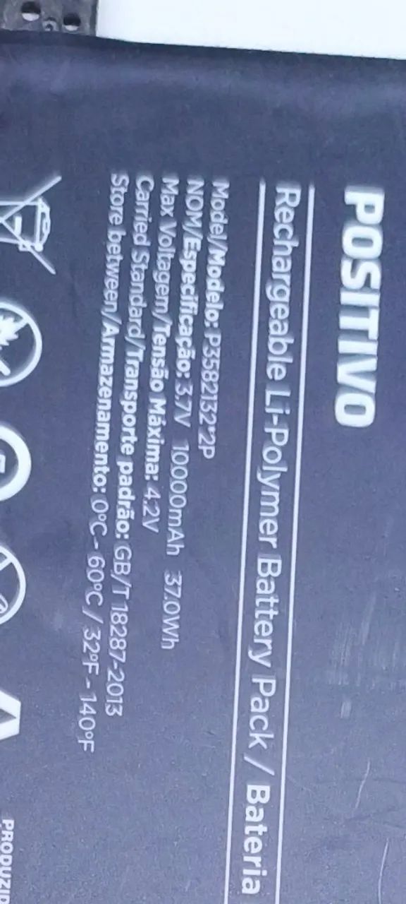 Bateria Notebook Positivo 370Wh - Foto 2