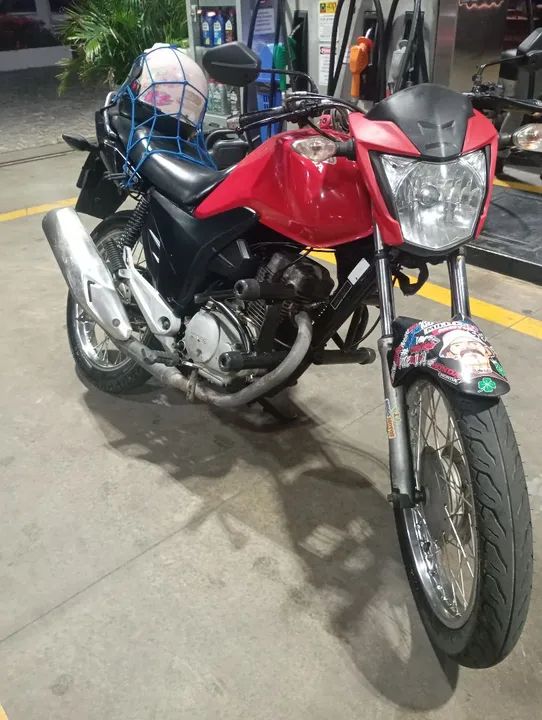 Fan 125i 2017 partida elétrica e pedal - Foto 7