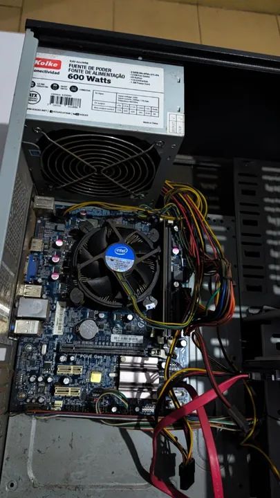 Computador Intel Celeron G530 - 04 Gb de Ram - HD de 500 Gb - Fonte de 600W - Foto 4