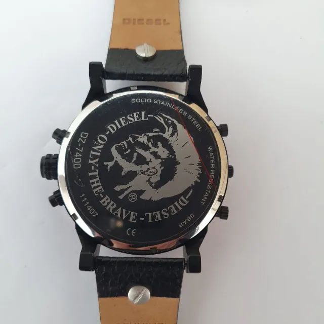 Relógio Diesel DZ 7400/7333 Timers Masculino Esporte Clássico Vintage - Foto 6