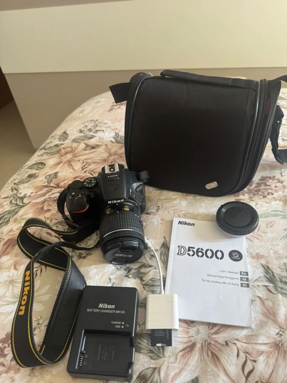 Câmera Nikon D5600 DSLR Completa - Ótimo estado! - Foto 2