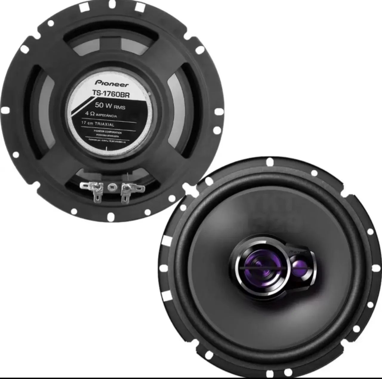 Par de auto falante Pioneer 6 polegadas.  - Foto 3