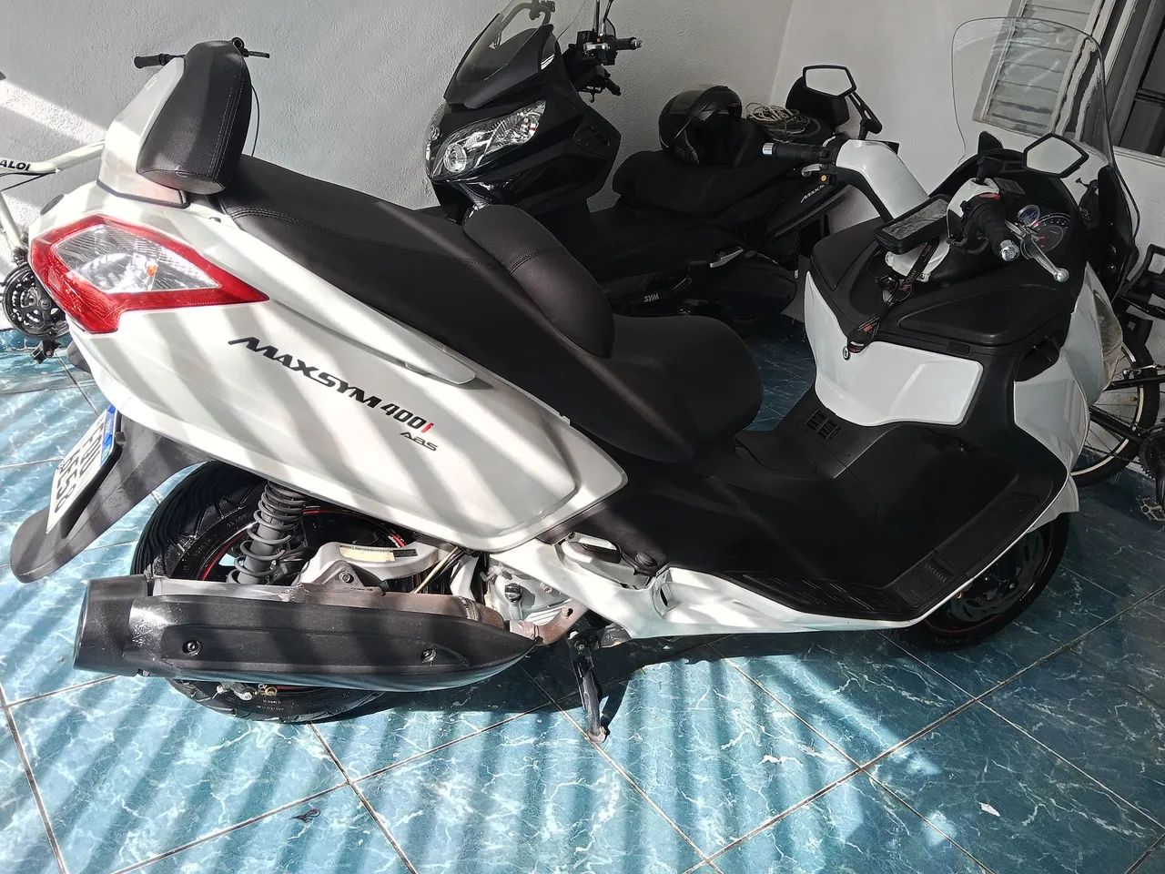 Dafra maxsym 400 2015 pneus novos michelan com38 mil km rodados R$16.000.00 - Foto 2