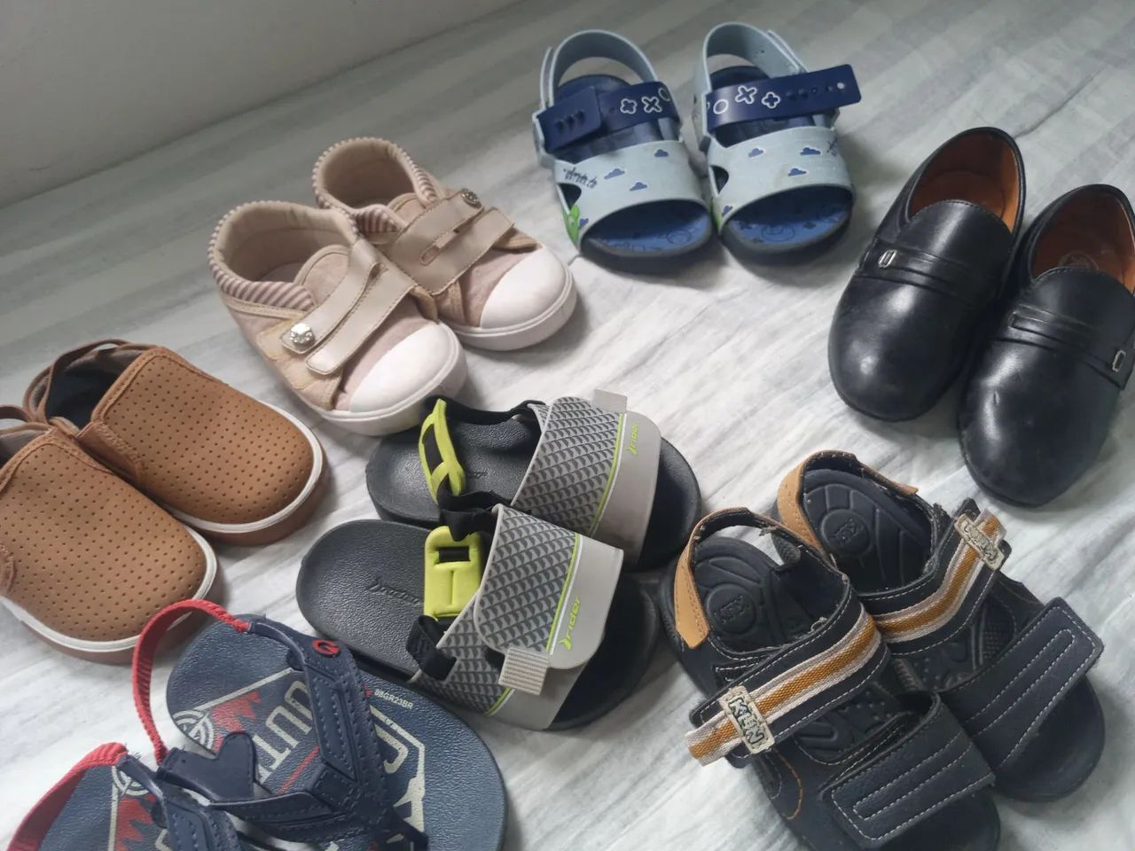 Lote de Sapatos para Bebê - Tamanhos Variados - Foto 3