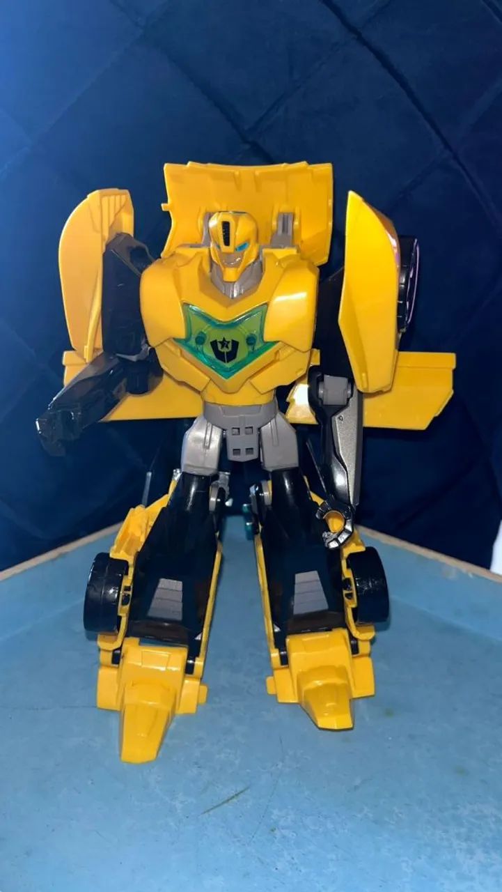 Transformers - Boneco Bumblebee - linha Robots in Disguise (RID).  - Foto 4
