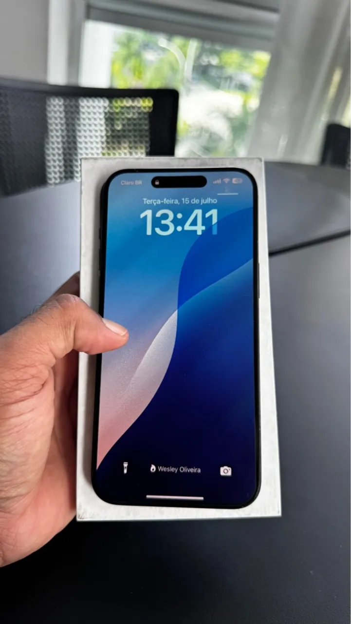 iPhone 15 Pro Max Black 512GB - Único dono.